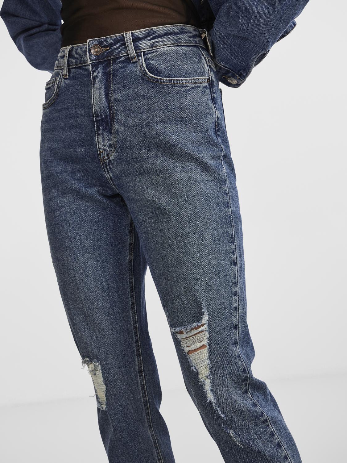 PCBELLA Jeans - Medium Blue Denim
